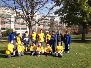 Nick and his soccer team