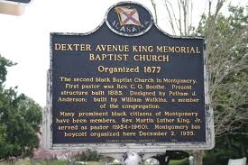 dexter avenue baptist sign